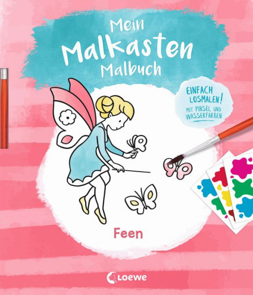 Loewe | Mein Malkasten-Malbuch - Feen