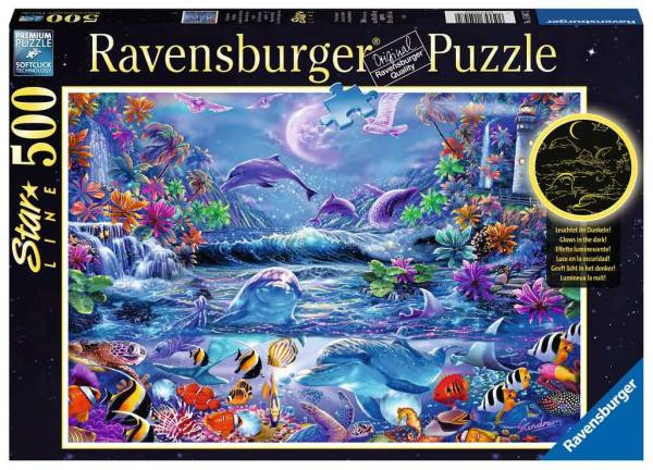Ravensburger Puzzle | Im Zauber des Mondlichts | 500 Teile