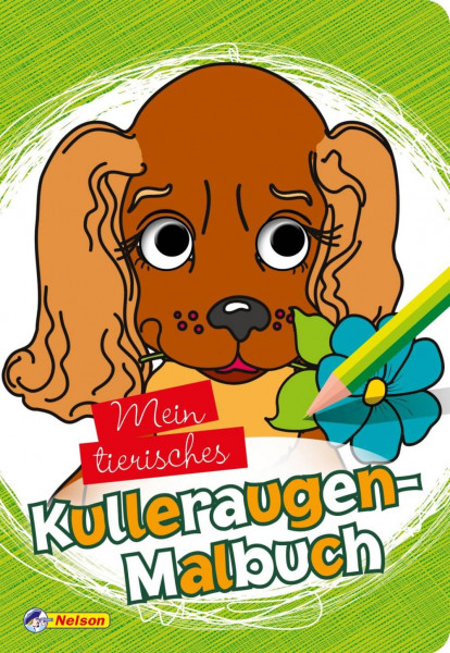 Nelson | VE 5 - Mein tierisches KULLERAUGEN-MALBUCH