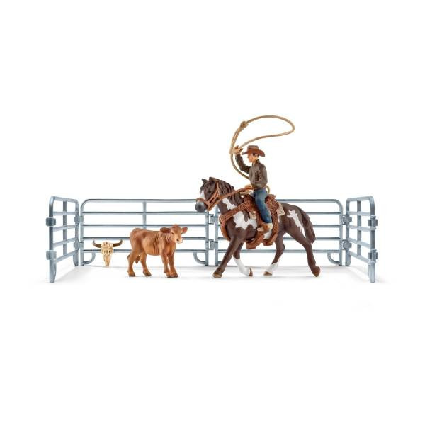 Schleich | Team roping mit Cowboy | 41418