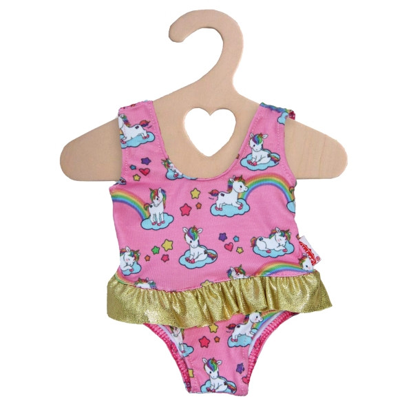 Heless | Pu-Einhorn-Badeanzug, Gr. 35-45 cm | 2662