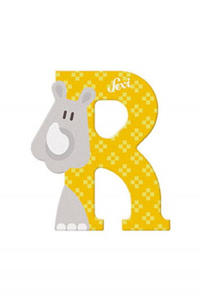 Sevi | Buchstabe "R" Rhinozeros