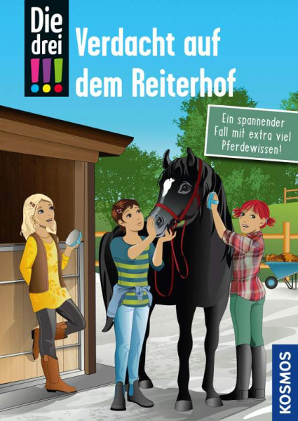 Kosmos | Die drei !!!, Verdacht auf dem Reiterhof | Bender, Julie
