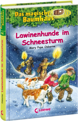 Loewe | MBH 44 Lawinenhunde i. Schneesturm | 7416