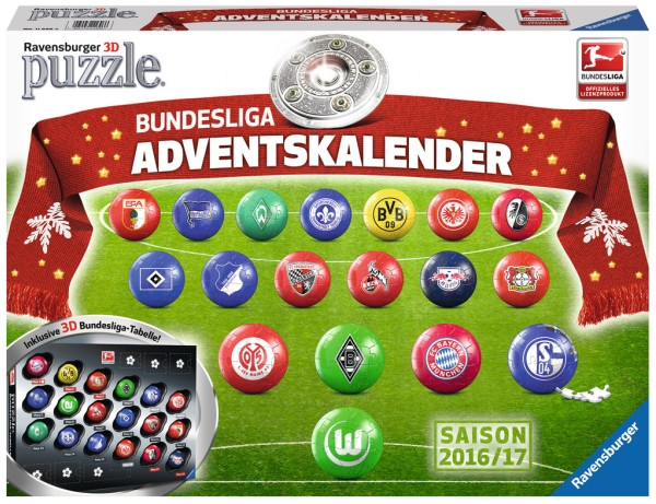 Ravensburger | Pz. Bundesliga Adventskalender 24T | 116966