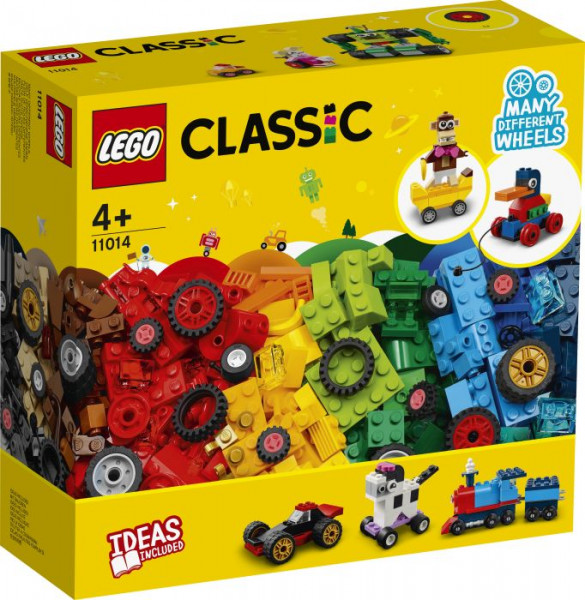 Lego | Classic Steinebox mit Rädern | 11014