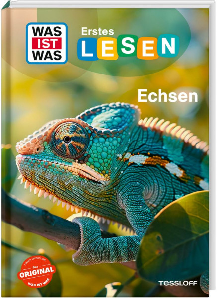 Tessloff Verlag Ragnar Tessloff GmbH & Co. KG | WAS IST WAS Erstes Lesen. Echsen | Braun, Christina