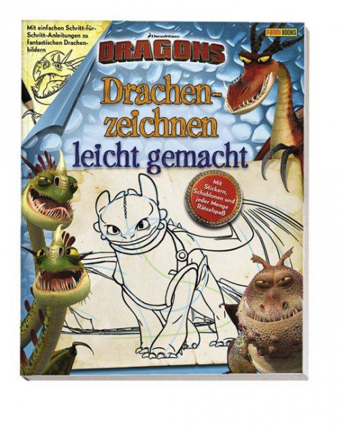 Panini Verlags GmbH | Dragons: Drachenzeichnen leicht gemacht