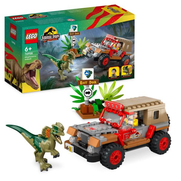 LEGO® | Jurassic World™  Hinterhalt des Dilophosaurus | 76958
