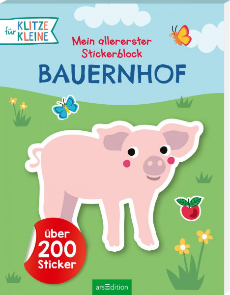 arsEdition | Mein allererster Stickerblock Bauernhof | 