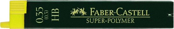 Faber-Castell: Feinmine SUPER POLYMER 0,35mm HB