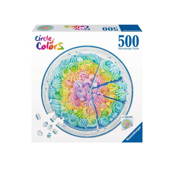 Ravensburger | Circle of colors-Rainb.cake500p | 17349