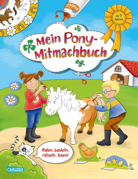 Carlsen | Mein Pony-Mitmachbuch | Wieja, Corinna