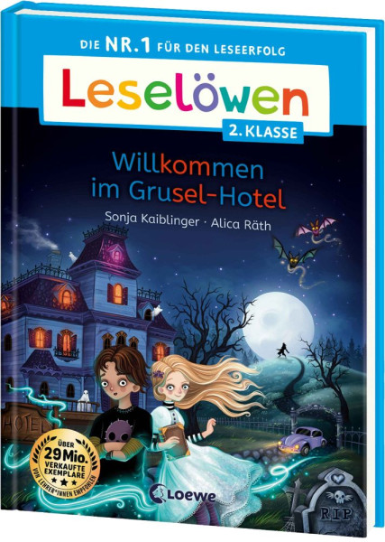 Loewe | Leselöwen 2. Klasse - Willkommen im Grusel-Hotel | Kaiblinger, Sonja