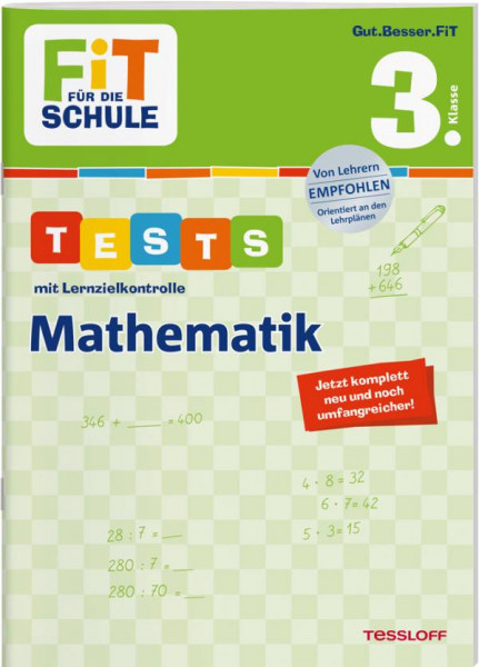 Tessloff Verlag Ragnar Tessloff GmbH & Co. KG | FiT FÜR DIE SCHULE. Tests mit Lernzielkontrolle. Mat