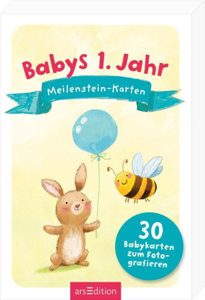 arsEdition | Babys 1. Jahr: Meilenstein-Karten