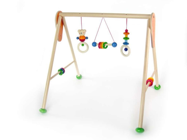 Hess-Holzspielzeug | Babygym Bär Henry verstellb. ca.60x58x55 | 13371