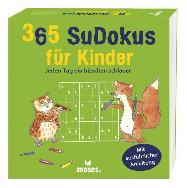 Moses | 365 Sudokus für Kinder