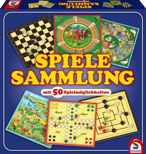 Schmidt Spiele | Spiele-Sammlung mit 50 Spielen | 49112