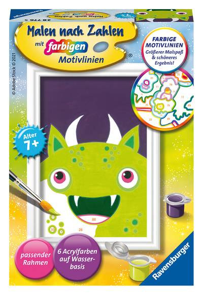 Ravensburger | Malen nach Zahlen Freches Monster | 28776