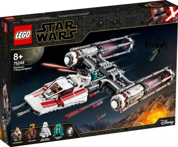 Lego | Star Wars Conf. 3 | Widerstands Y-Wing Starfighter | 75249