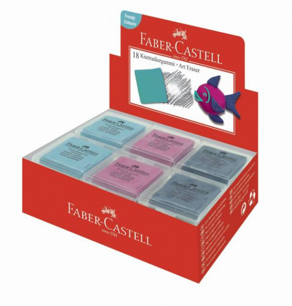 Faber-Castell | Knetradierer ART ERASER | 1 Stück, sortiert