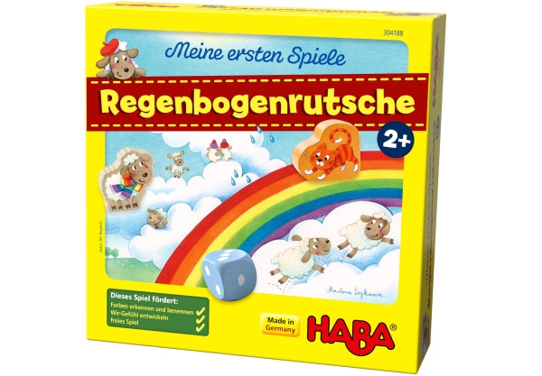 Haba | Meine ersten Spiele – Regenbogenrutsche