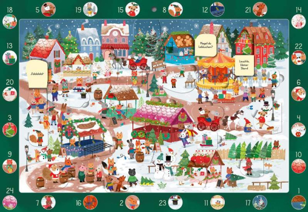 arsEdition | Mein Wimmel-Adventskalender: Auf dem Weihnachtsmarkt | 