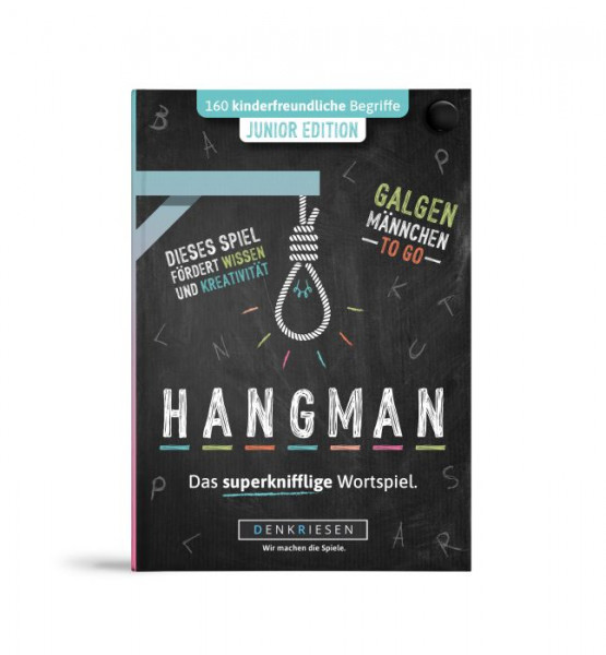 DENKRIESEN | HANGMAN | JUNIOR EDITION | Galgenmännchen TO GO