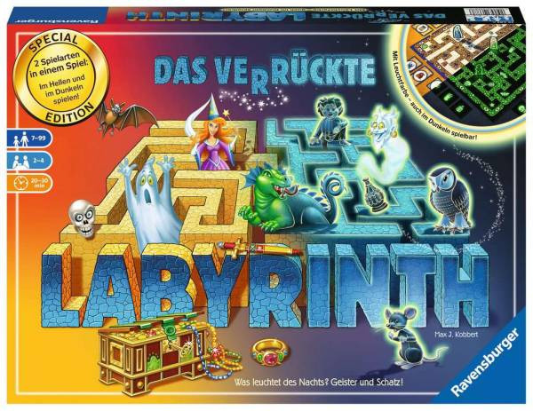 Ravensburger | Das verrückte Labyrinth Glow in the Dark