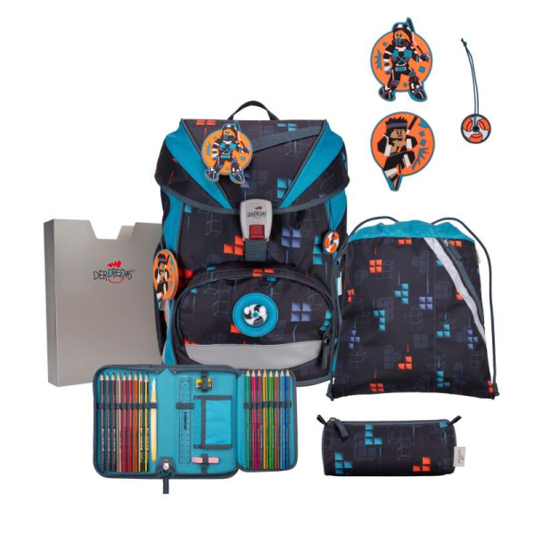 Schulranzen Set | ErgoFlex Set | Ninja Fighter