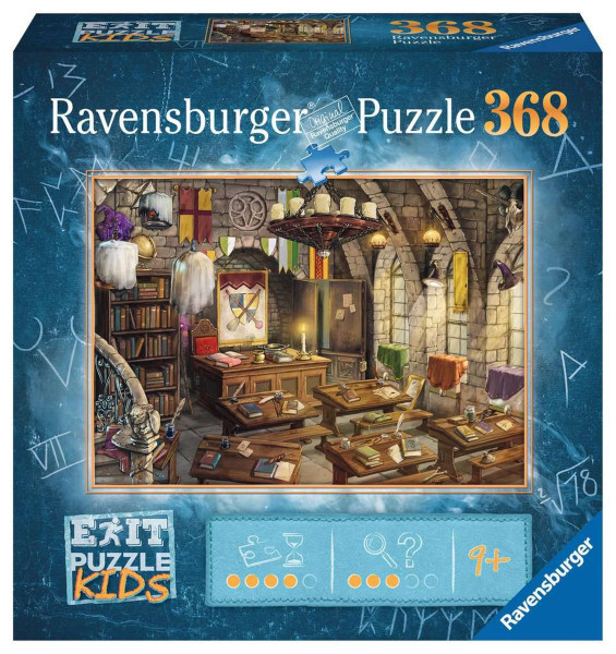 Ravensburger | EXIT Puzzle Kids In der Zauberschule | 368 Teile