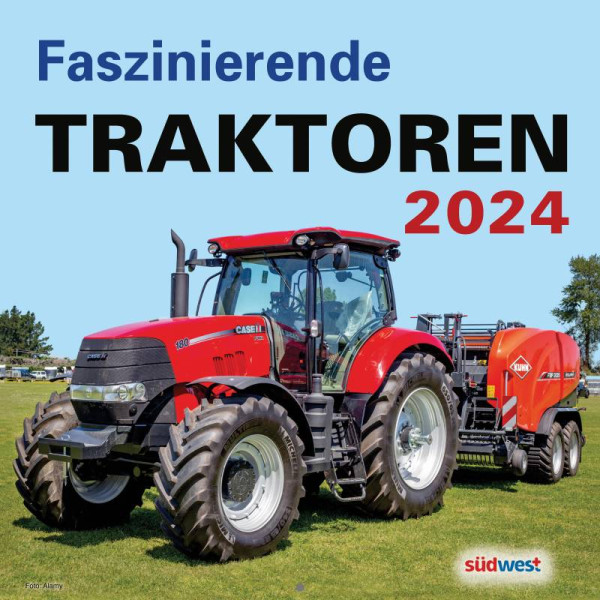 Südwest | Faszinierende Traktoren 2024 - Monats-Wandkalender zum Aufhängen, 30,0 x 30,0 cm | 