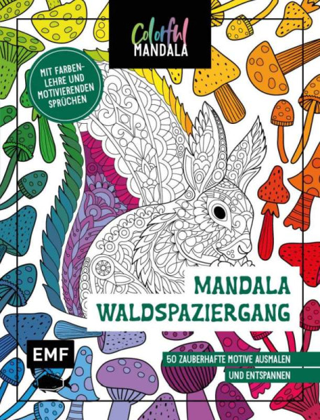 Edition Michael Fischer / EMF Verlag | Colorful Mandala – Mandala – Waldspaziergang | 