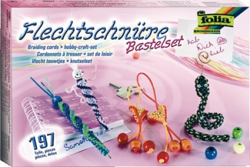 Bringmann | Scoubidous Bastelset 197 Teile | 73019