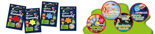 Crazy Clay | Gummy Thermo-Farben | Rot