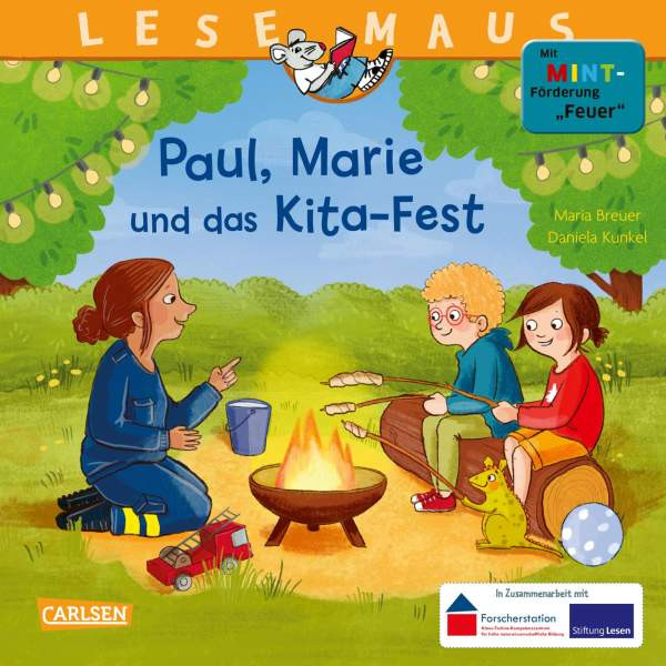 Carlsen | LESEMAUS 184: Paul, Marie und das Kita-Fest | Breuer, Maria