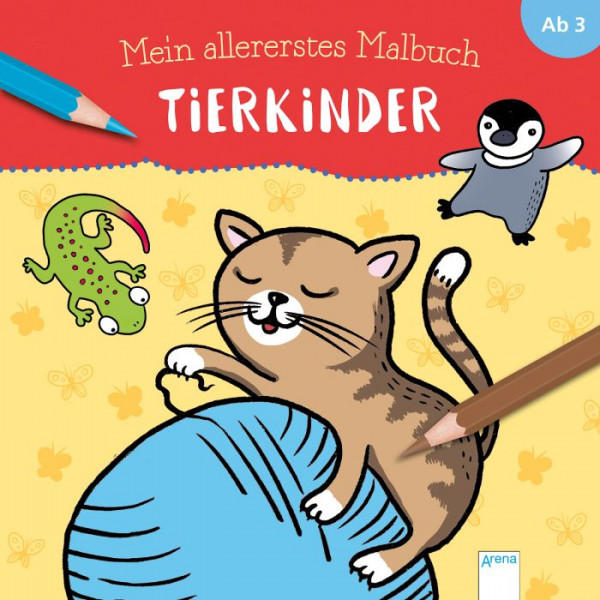 Arena | Mein allererstes Malbuch. Tierkinder