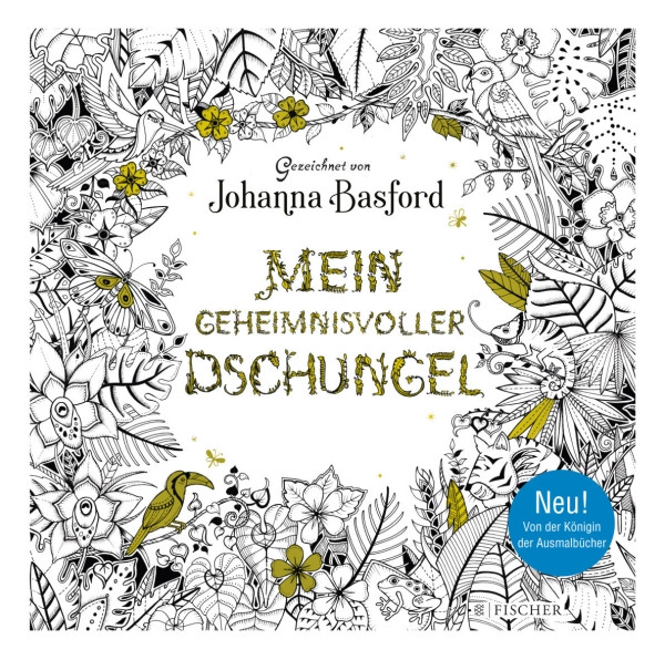 S.Fischer Verlag | Dschungel Basford Malbuch | 3663