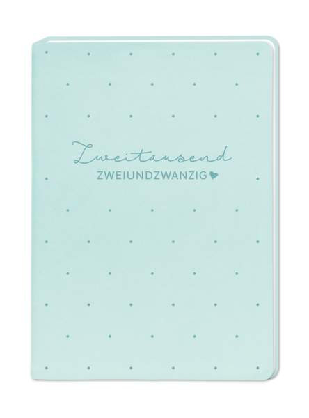 Grafik-Werkstatt | Terminplaner Lederlook 2022 Mint