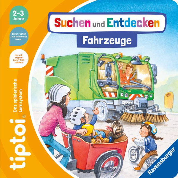 Ravensburger Verlag GmbH | tiptoi® Suchen und Entdecken - Fahrzeuge | Grimm, Sandra