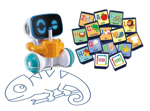 VTech |Vtech  Codi, der clevere Mal-Roboter | 80-553704