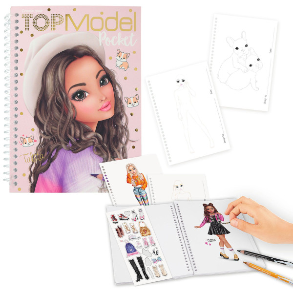 TOPModel | Pocket Malbuch