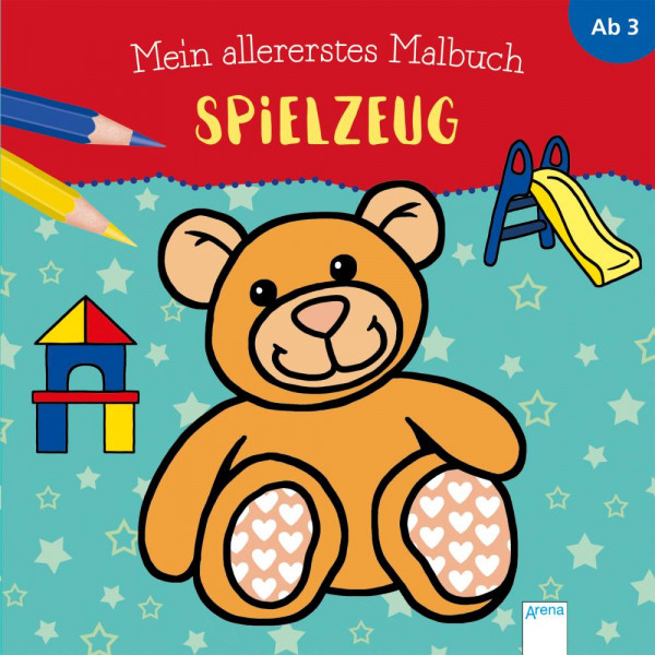 Arena | Mein allererstes Malbuch. Spielzeug
