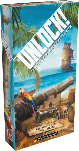 Asmodee | Unlock! Der Schatz auf Tonipal Island | SCOD0035