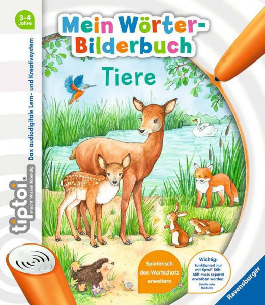 Ravensburger Buchverlag | tiptoi® Mein Wörter-Bilderbuch Tiere