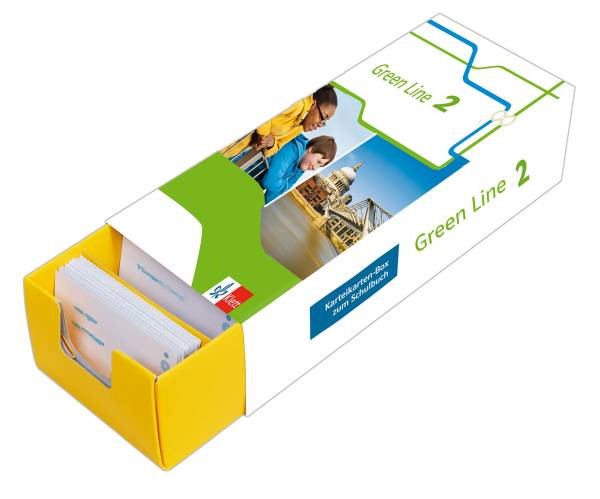 Klett Lerntraining bei PONS | Green Line 2 Bayern Klasse 6 Vokabel-Lernbox zum Schulbuch