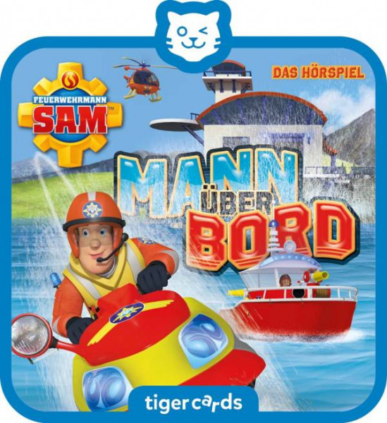 Tigermedia | tigercard - Feuerwehrmann Sam - Mann über Bord