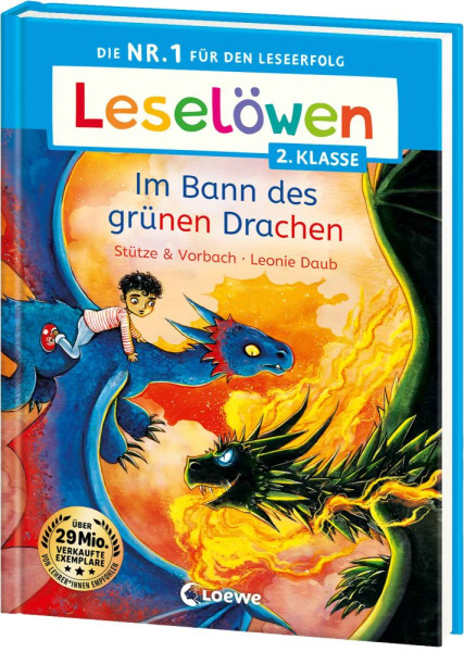 Loewe | Leselöwen 2. Klasse - Im Bann des grünen Drachen | Stütze & Vorbach