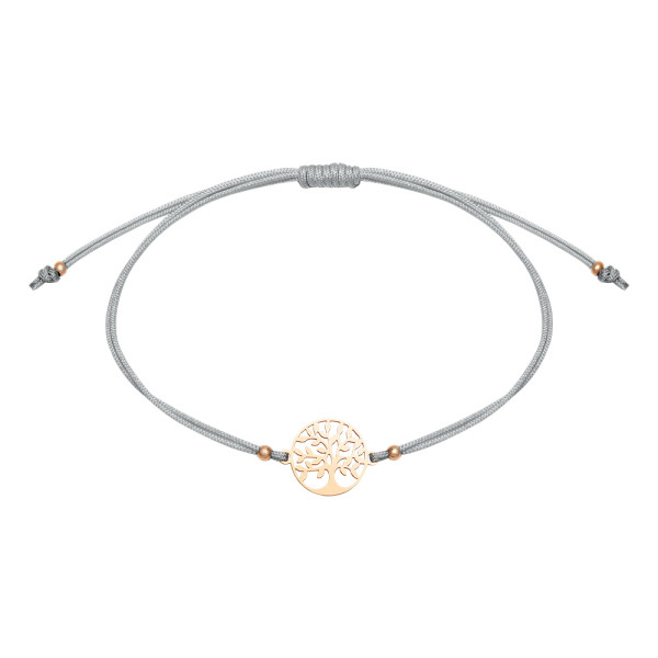 HCA | Armband - "Be Happy" - rosévergoldet - Baum des Lebens | 606667